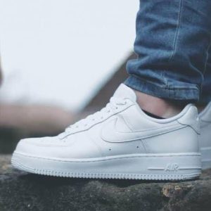 Nike Air Force Shoes for Men in Black and White