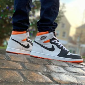 jordan 1 high ankle orange with full cash on delivery