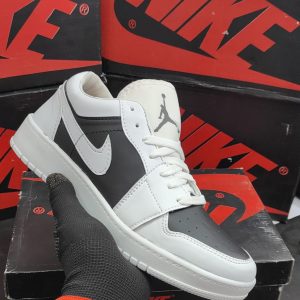 Jordan 1 low latest sneakers on sale white black