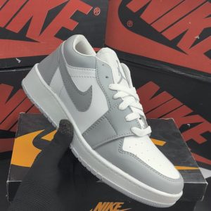 replica Jordan 1 low full grey shoes