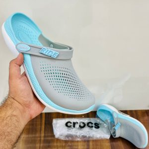 First Copy Crocs 360 Grey White On Sale