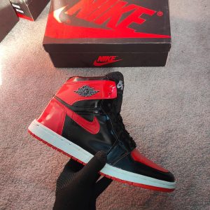 First Copy Air Jordan 1 High Red Black