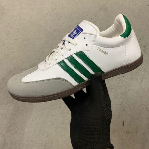 First copy adidas samba in green color with cod