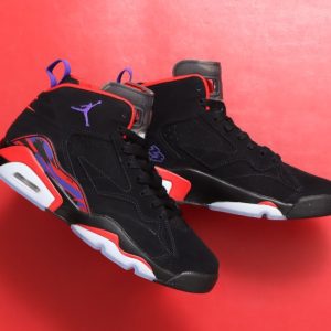 FIRST COPY AIR JORDANS RETRO 6 JUMPMAN MVP BLACK RED FOR MAN