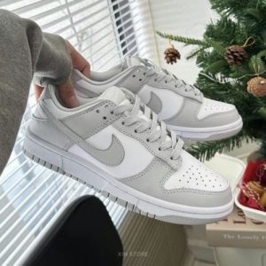 Nike SB Dunk Low Fog Grey First Copy Shoes | COD India