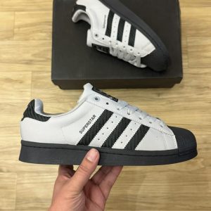 Adidas Originals Superstar Black White First Copy Shoes — Men's | COD India