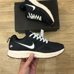 Nike Air Zoom Pegasus White Black First Copy Running Shoes — Men's | COD India